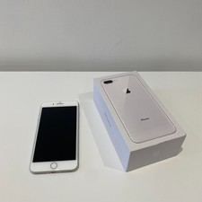 Apple iPhone 8 Plus 64 GB Silver 5.5'' Screen Unlocked - Mint Condition