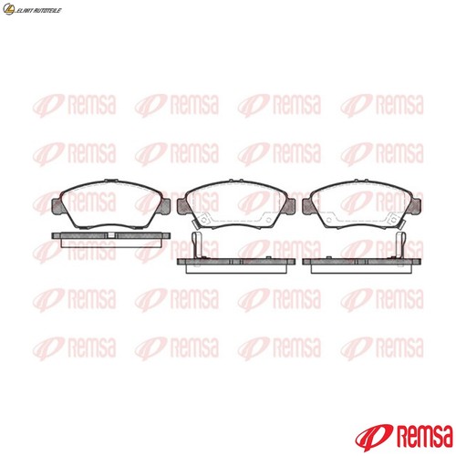Brake pad set - pad, disc