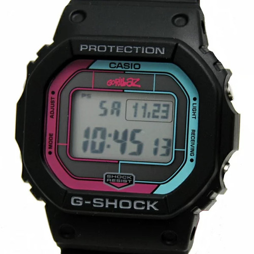 Casio shock gorillaz - g-shock,