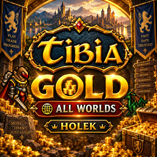 Tibia gold 50kk antica - tibia,