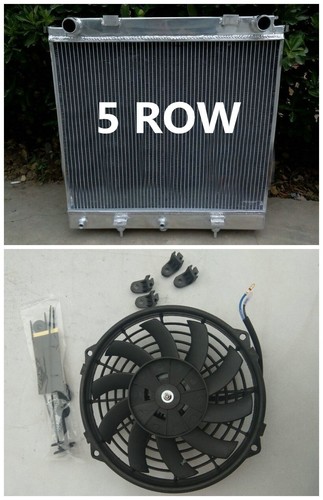 Row radiator fan for land - radiator,