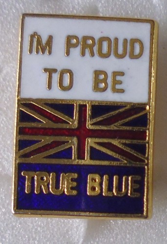 Everton football enamel - enamel, pin