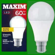 10x 9W (=60W) GLS BC B22 LED