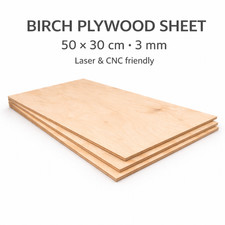 Birch plywood sheet - plywood, 3mm