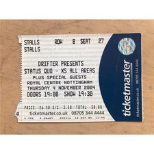 STATUS QUO NOTTINGHAM ROYAL