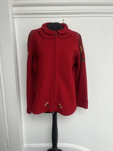 Norlender cardigan red - norlender, wool