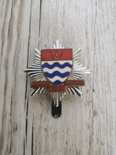 OBSOLETE  UK FIRE SERVICE CAP BADGE  (1)