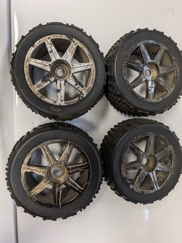 Hpi trophy truggy wheels and - hpi,