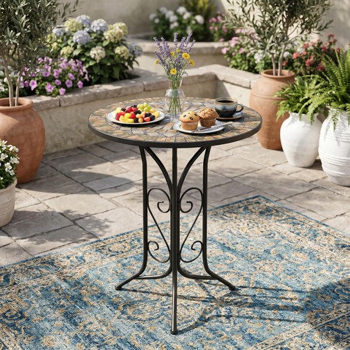 Outdoor mosaic bistro - bistro, 60cm