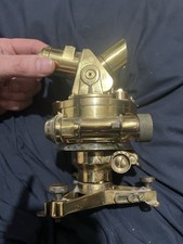 WW2 British Army Ordnance Survey Theodolite No.6 T.F. O.S. 1871 G.A. Brass