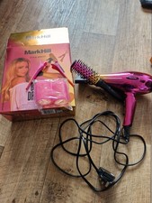 Mark Hill Hairdryer With Accessories, Brush, Clips And Rollers