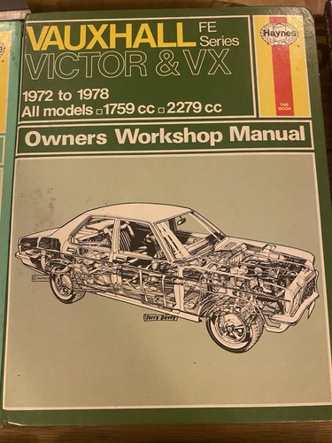 Vauxhall victor fe series - &, vx