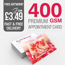 Nail Bar Salon Appointment cards Manicure Pedicure Beauty Salon pack of 50