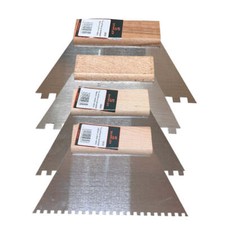 Square Notched Adhesive