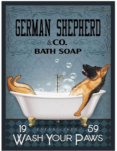 German shepherd bath soap - shepherd,