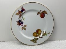 Royal Worcester Evesham Salad / Dessert Plate Unused Condition 21.20cm