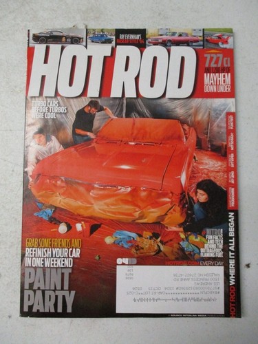 Hot rod magazine - rod, april