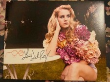 LANA DEL REY SIGNED 11 X 14