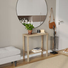 2-Tier Wooden Narrow Console