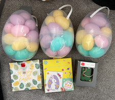 John Lewis Easter Bundle: Egg Hunt Napkins Card Making Garland Glass Decorations