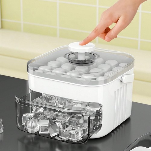 Portable ice maker - ice,