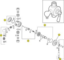 Mira Montpellier diverter seal