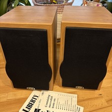 Eltax Liberty 1+ Bookshelf speaker Pair Wood Wired Compact 4-8 Ohms 100-Watt VGC