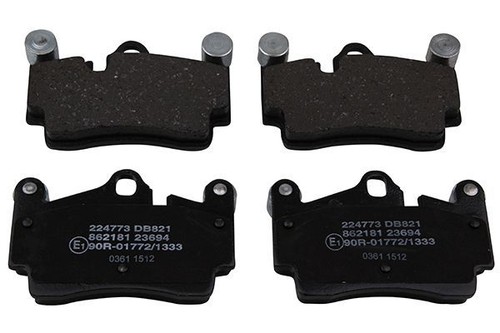 Rear brake pad set for - set,