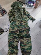Ghillie Suit Medium to Large Full Body Suit Camouflage Clothing