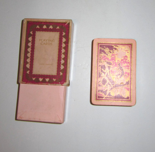 Playing cards from 1920 art - playing,
