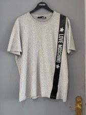 Moschino grey short-sleeve