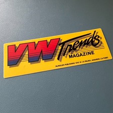 VW Trends Magazine Sticker -