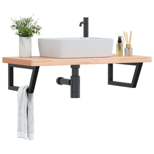 Basin shelf wall - basin, mounted