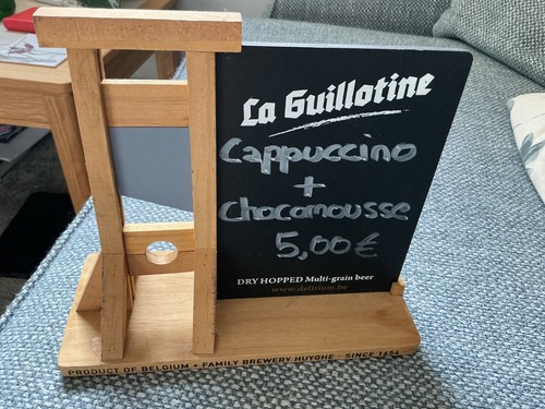 Guillotine belgian beer bar - la,