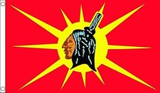 Mohawk red indian 5x3 - red,