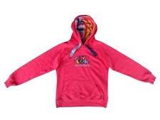 Canterbury New Zealand Uglies Women's Hot Pink Cotton Hoodie Jumper - Size 12