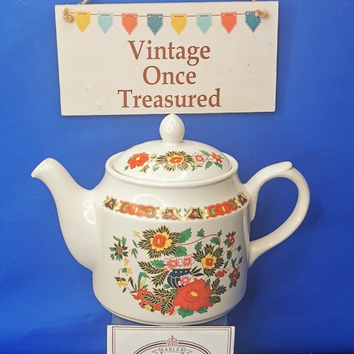 Vintage sadler teapot - vintage,