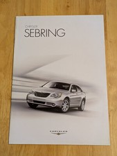 Chrysler Sebring 2007 Brochure Prospekt