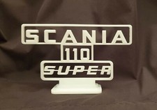 Scania 110 Super badge display