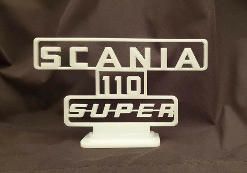 Scania 110 super badge - scania, display