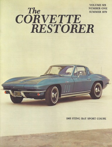 Ncrs the corvette - the, restorer