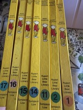 Rupert Bear Books x 7