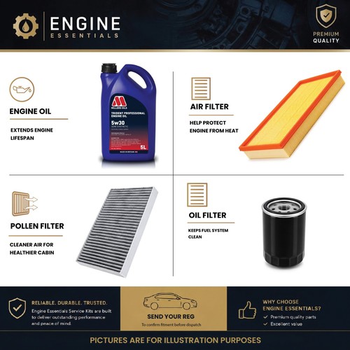 Service kit for - kit, kadjar
