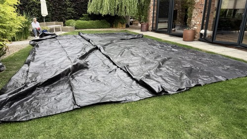 Heavy duty pond liner - duty, approx
