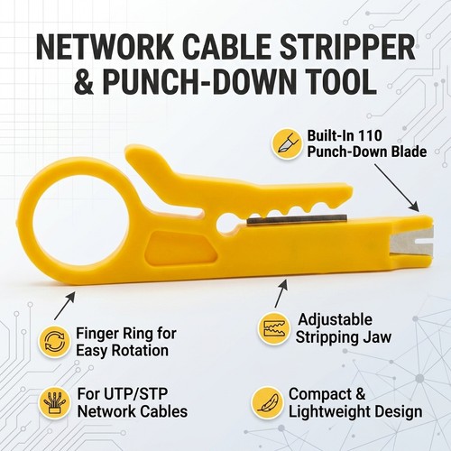 Universal wire stripper punch - universal,