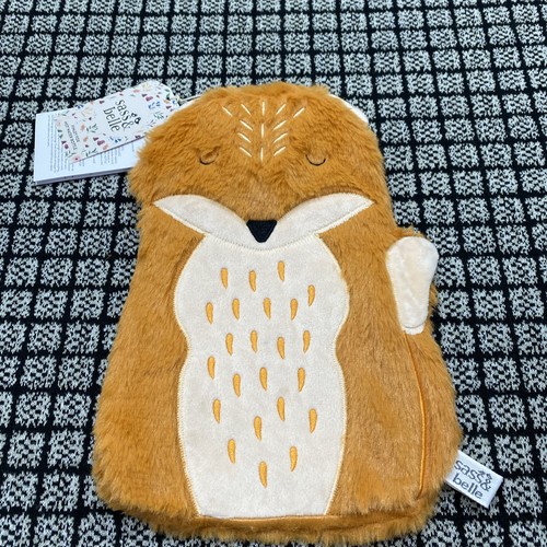 Hot water bottle and cover - hot,