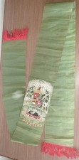 Vintage Ancient Order of Foresters Sash, Scarf. 88 inches long.