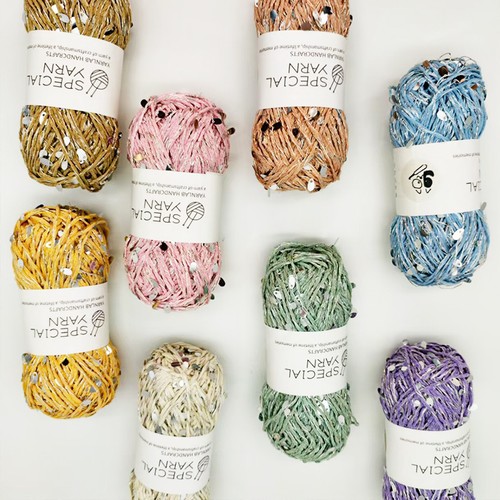 100g ball yarn sparkle - 100g/ball,