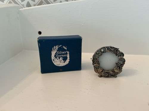 Silver scenes picture frame - picture,