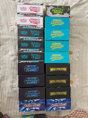 Pokemon tcg etb - empty, bulk